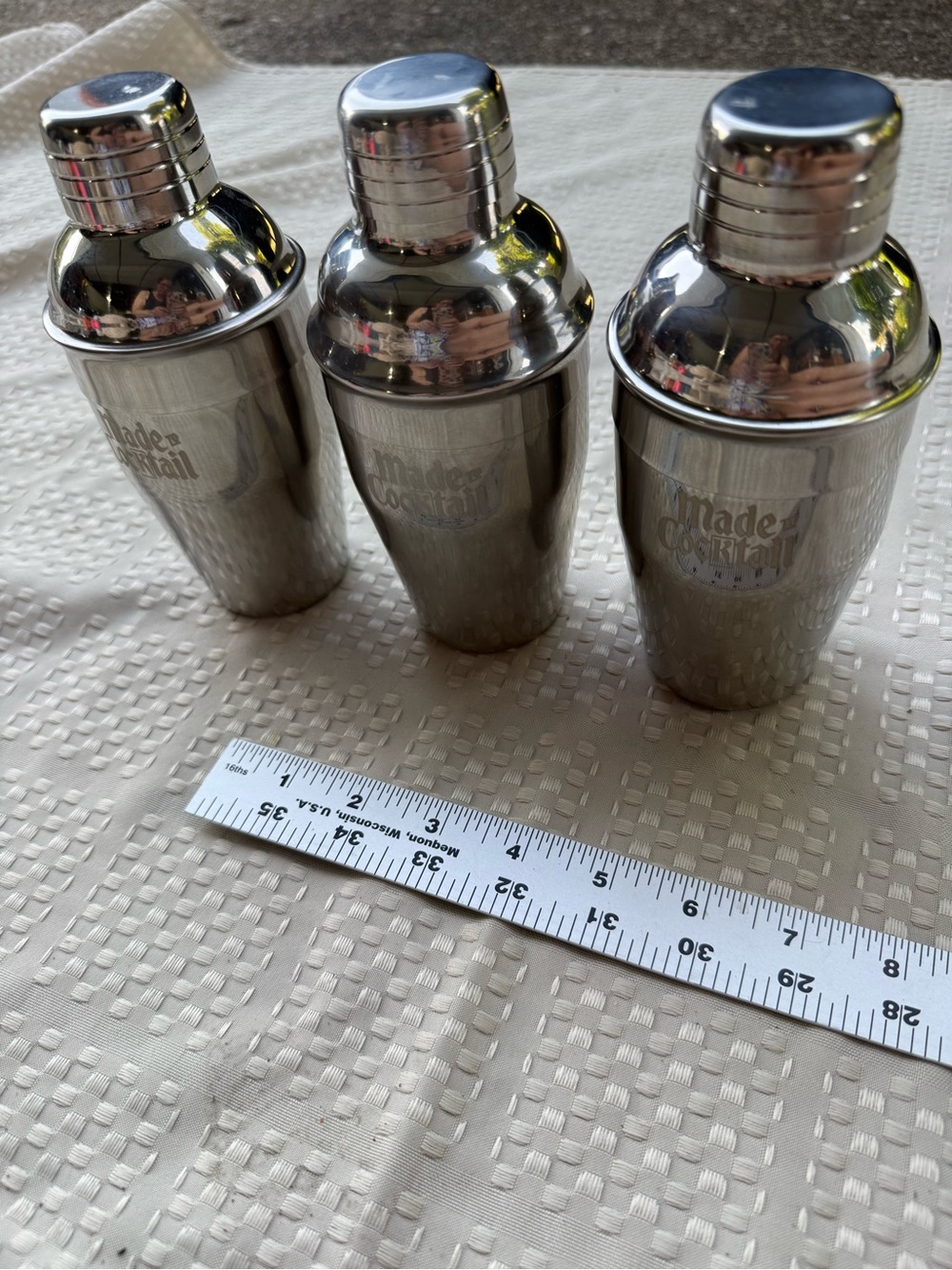 Classic Stainless Steel Cocktail Shaker - Silver